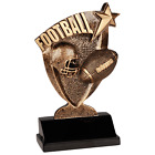 Football Trophy Gold/Bronze Color Team Sports Awards Champions Compitition