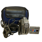 Samsung Mini Digital Camcorder VP-D305i With Case and Cords Vintage  FOR PARTS