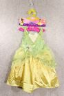 Disney Store Princess The Frog Tiana Girls Dress/Halloween Costume~size 4-6 NWT