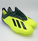 Adidas X 18.1 FG Cleats Neon Green Black Yellow World Cup Football Soccer DB2251