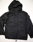 Military Outdoor Cold Weather Parka Jacket Mens M Black PTFE Waterproof