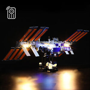 LED Light Kit (Remote Control) for LEGOs International Space Station Ideas 21321