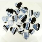 20 to 30 Cts Each Natural Blue Opal Heart Certified Gemstone 19 Pieces Lot