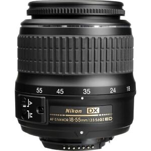 (Open Box) Nikon DX AF-S Nikkor 18-55mm f/3.5-5.6 G II ED F-Mount Lens