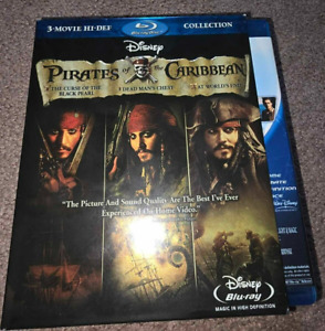 New ListingPirates of the Caribbean Boxed Set Blu Ray HI DEF COLLECTION