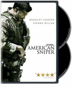 American Sniper (DVD, 2015, 2-Disc Set) NEW