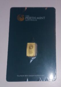 The Perth Mint 1 Gram Gold Bar (In Assay)