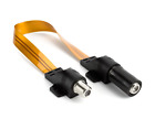 Ghost Wire RG6 Coax Jumper Cable Flat RG6 Coax Extension Cable, .25mm, 1ft.