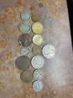 13 pc. Mixed Foreign Coins -Various Denominations, Conditions & Composites