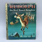 Vintage 60s Rudolph The Red-Nosed Reindeer Little Golden Book Richard Scary