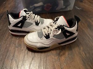 Nike Air Jordan 4 Retro BQ7669-116 Youth Sneakers Size 1Y