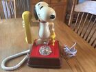New ListingVtg.  1976 Rotary Dial Telephone Snoopy and Woodstock Peanuts WORKS!!