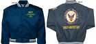 USS VALLEY FORGE  CG-50* CRUISER*EMBROIDERED SATIN JACKET OFFICIALLY LICENSED