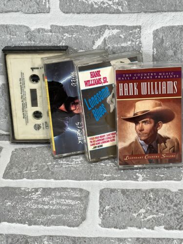 Hank Williams And Don’t Lot 4 Country Music Cassette Tapes