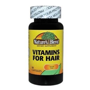 Nature's Blend Vitamins for Hair 50 Capsules