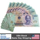 One Million Vietnam Dong Banknote 2x500k VND 500,000 Vietnamese Dong 1 Million