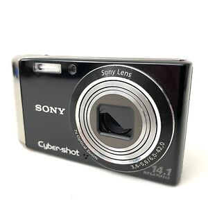 Sony Cybershot DSC-W370 14.1 MP Digital Camera W/ Battery WORKS READ