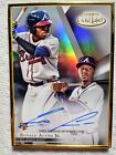 2018 Topps Gold Label Gold Framed Ronald Acuna Jr #FA-RA Rookie Auto RC
