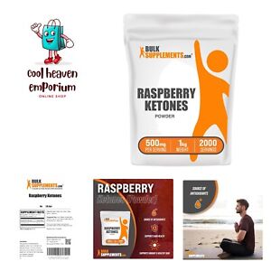 Raspberry Ketones Powder - Dietary Supplement, Antioxidants Support - Pure, G...