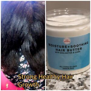 Super Fast Hair Growth Butter With Shea And Chebe. Moisture and Length Retention
