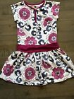 Tea Collection Short Sleeved Dress Girls Size 7 Multicolor