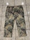 Mens 44X30 Cabela's Seclusion 3D Camo Open Country Double Front Brush Pants
