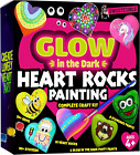 New ListingHearts Rock Painting Kit for Kids - Glow in the Dark - Arts and Crafts for Girls