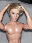 2009 Barbie Fashionistas Hottie Ken Doll Blonde Root Hair Articulated Joint Rare