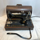 Vintage Sewing Machine 1925 Model 99 Singer With Brentwood Case