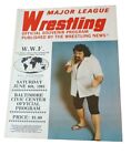 AWA Major League Wrestling Program 1981 DOMENIC DENUCCI ON COVER