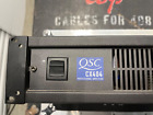 QSC CX404 4 CHANNEL POWER AMP  with XLR adaptors