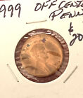1999 LINCOLN PENNY OFF CENTER