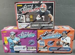 2021 & 2022 & 2023 Absolute Football Blaster Boxes