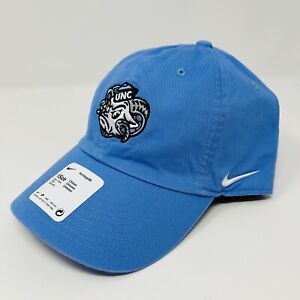 Nike NCAA North Carolina Tar Heels UNC Mascot Logo One Size Hat Cap Men’s Unisex
