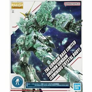 Bandai MG Unicorn Gundam Crystal 1/100 Limited Edition / FedEx Shipping