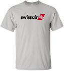 Swissair Vintage Logo Swiss Airline Aviation T-Shirt