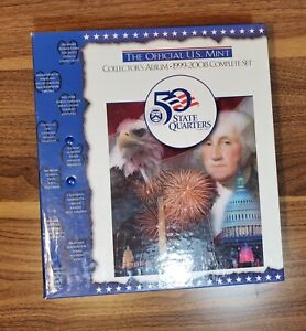 Official US Mint Collector's Album 1999-2008 for state quarters