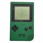 Nintendo Game Boy Pocket MGB-001 Green Handheld No Battery Cover Screen Burn