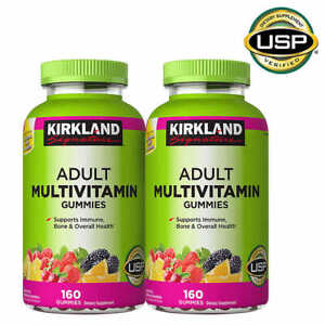 Kirkland Signature Adult Multivitamin 320 Gummies Natural Fruit Flavor Exp-6/25+