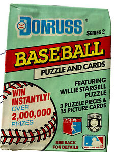 1991 Donruss Series 2 Baseball - Wax Packs Unopened Factory Sealed