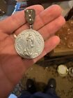Rare Medallian - Blessed Mary/ Saint Gonzaga