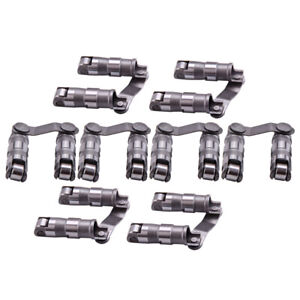 16 Pcs Roller Lifter w/Vertical Link Bars for Chevy Big Block 396 402 427 454