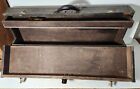 Antique Tool Box Carpenter Woodworking Wooden Hinged Drawer