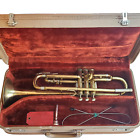 Holton Collegiate Trumpet with Original Hard Case 373558 UNTESTED