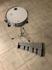 mapex percussion set snare Drum & Stand and xylophone