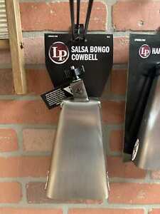 Latin Percussion ES-8 Salsa Songo Low-Pitched Mountable Cowbell 2010s - Silver