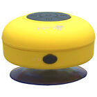 Yellow Bluetooth Waterproof Suction Cup Speaker Car Shower for Samsung Note S8