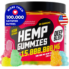HEMP Bears For Calm,Sleep,Stress,Anxiety,Pain,Muscle,Relax 60 Gummy