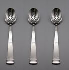 Oneida Stainless Flatware - DORSETT - Slotted Serving Spoons - Set of Three *