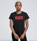 Levi's Women's Perfect Tee-Shirt, Core Housemark Black - Large